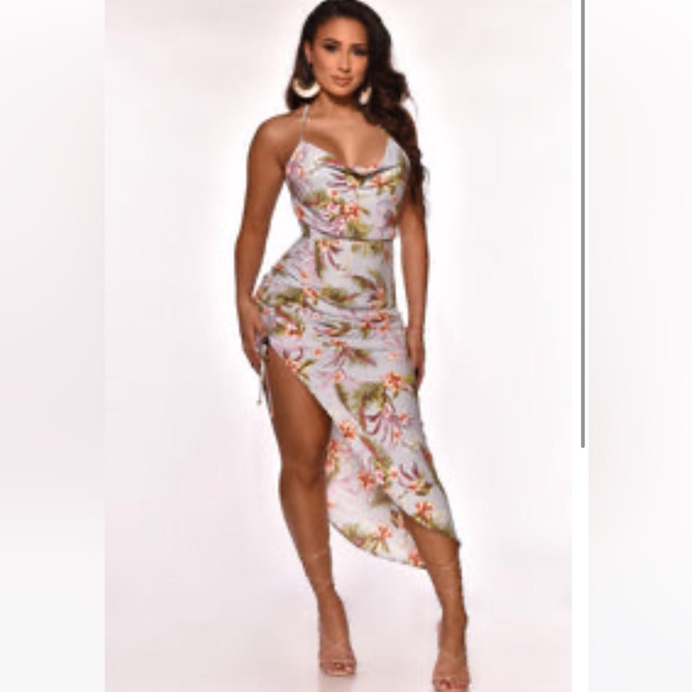 STAY BLISSFUL MIDI DRESS